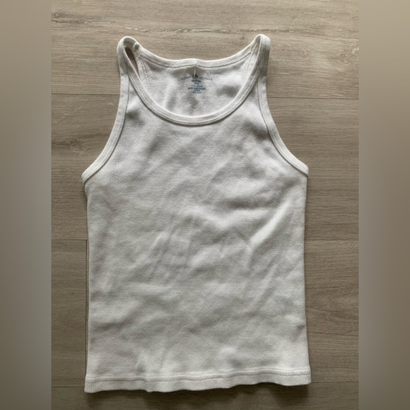 Brandy Melville White Tank Top - Picture 1 of 3